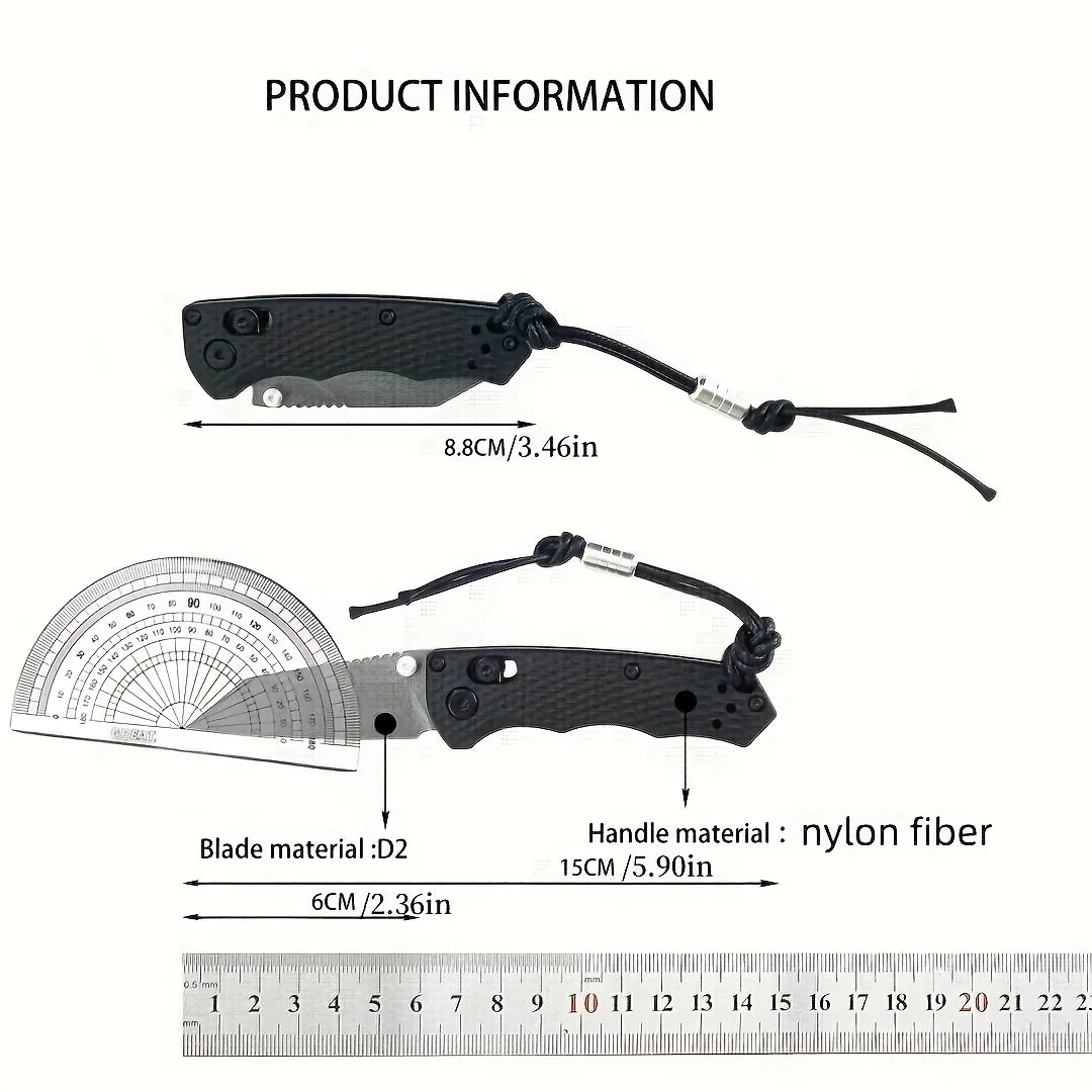 BM 290 model outdoor small knife, multifunctional folding knife, outdoor camping and fishing, men's and women's gifts, collector