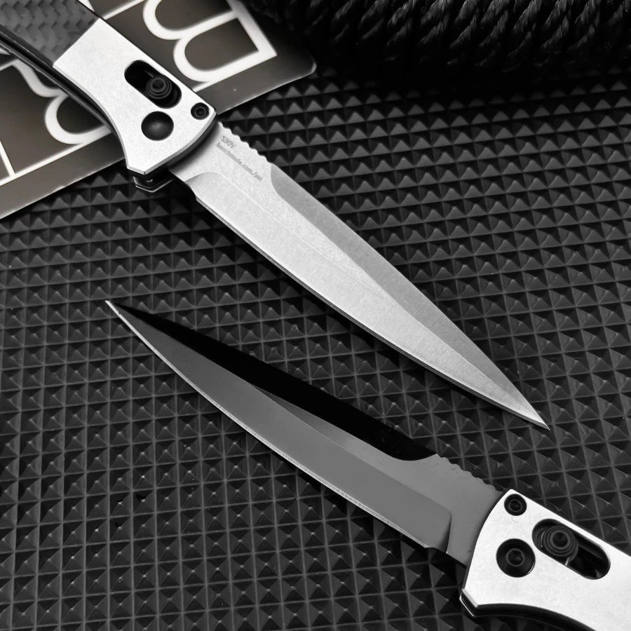 BM 4170 Foldable Knife CPM-S90V Blade T6061 Aluminum Handle Outdoor Hiking Portable Fruit Knife Multi-functional Fishing Knife