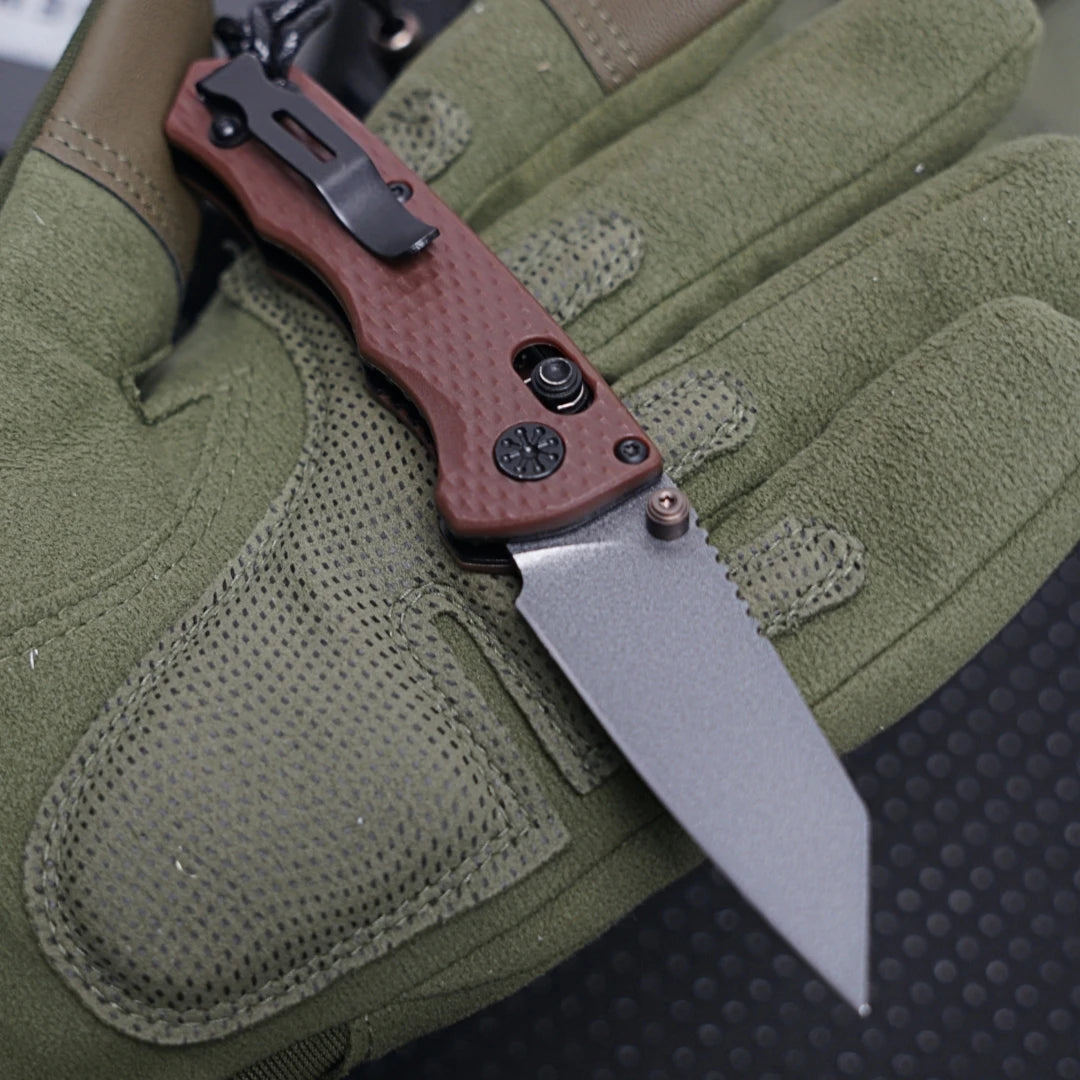BM 290 model outdoor small knife, multifunctional folding knife, outdoor camping and fishing, men's and women's gifts, collector