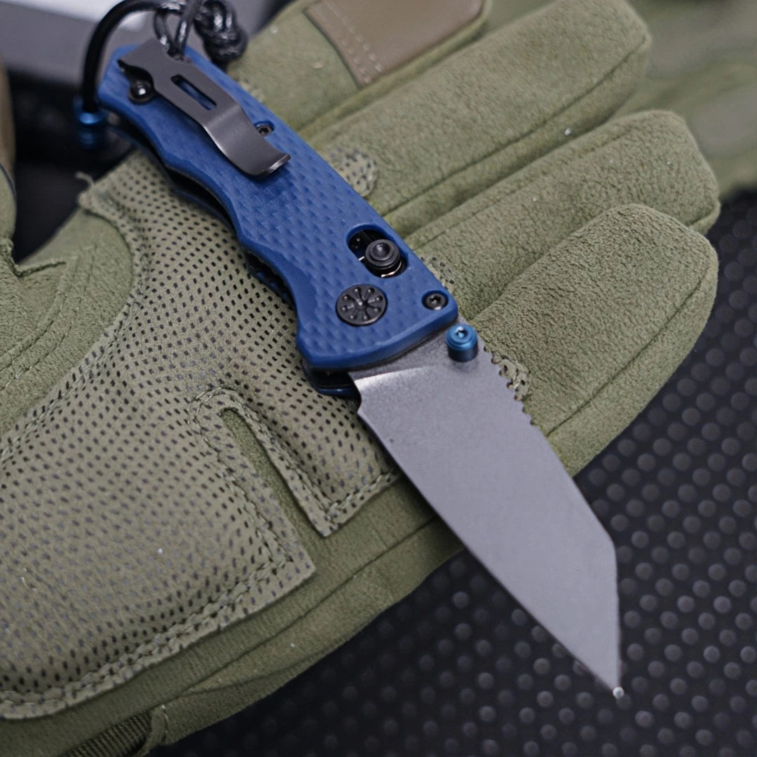 BM 290 model outdoor small knife, multifunctional folding knife, outdoor camping and fishing, men's and women's gifts, collector