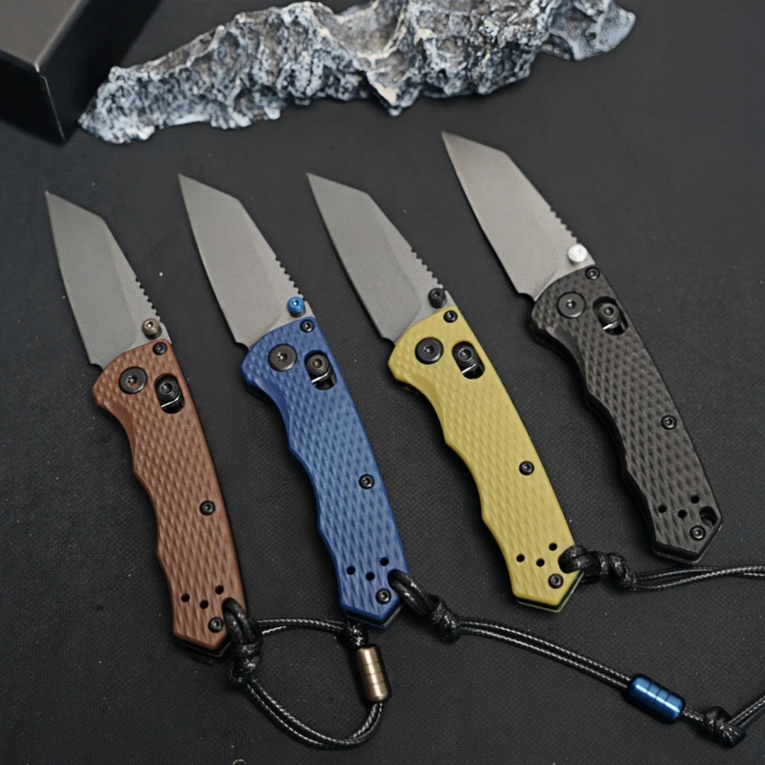 BM 290 model outdoor small knife, multifunctional folding knife, outdoor camping and fishing, men's and women's gifts, collector